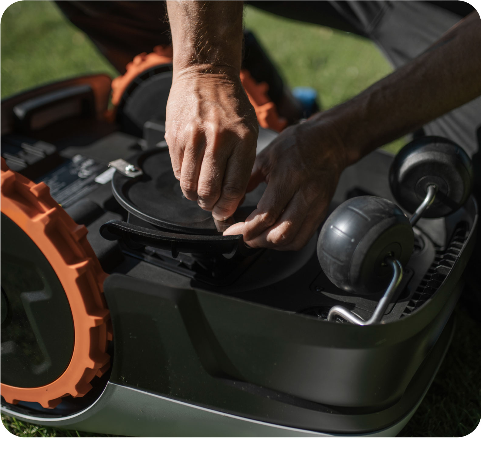 Knives for robotic lawn mowers (image for) Knives for robotic lawn mowers